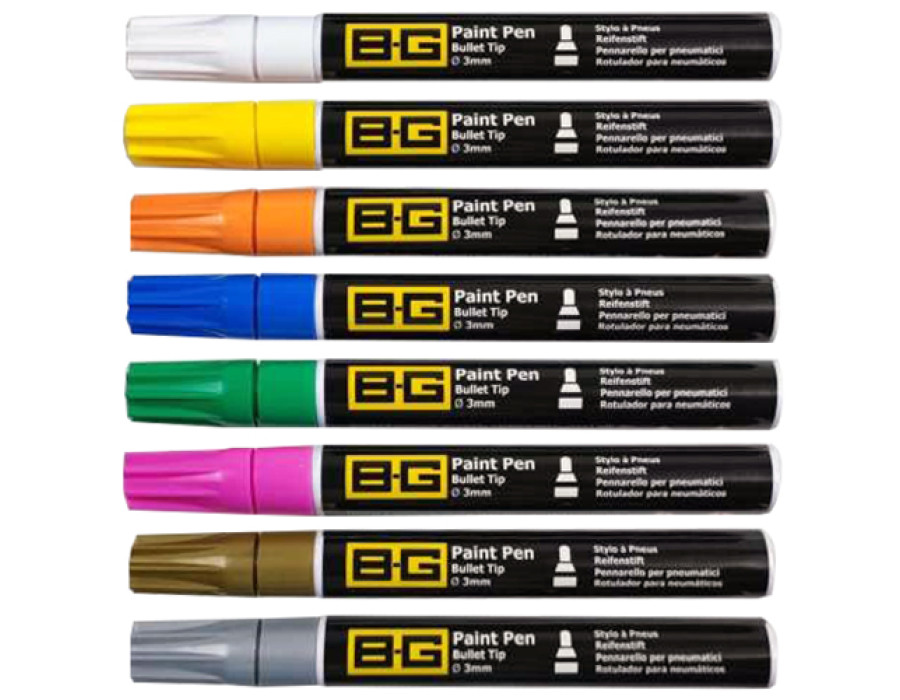 BG Tyre Paint Pens